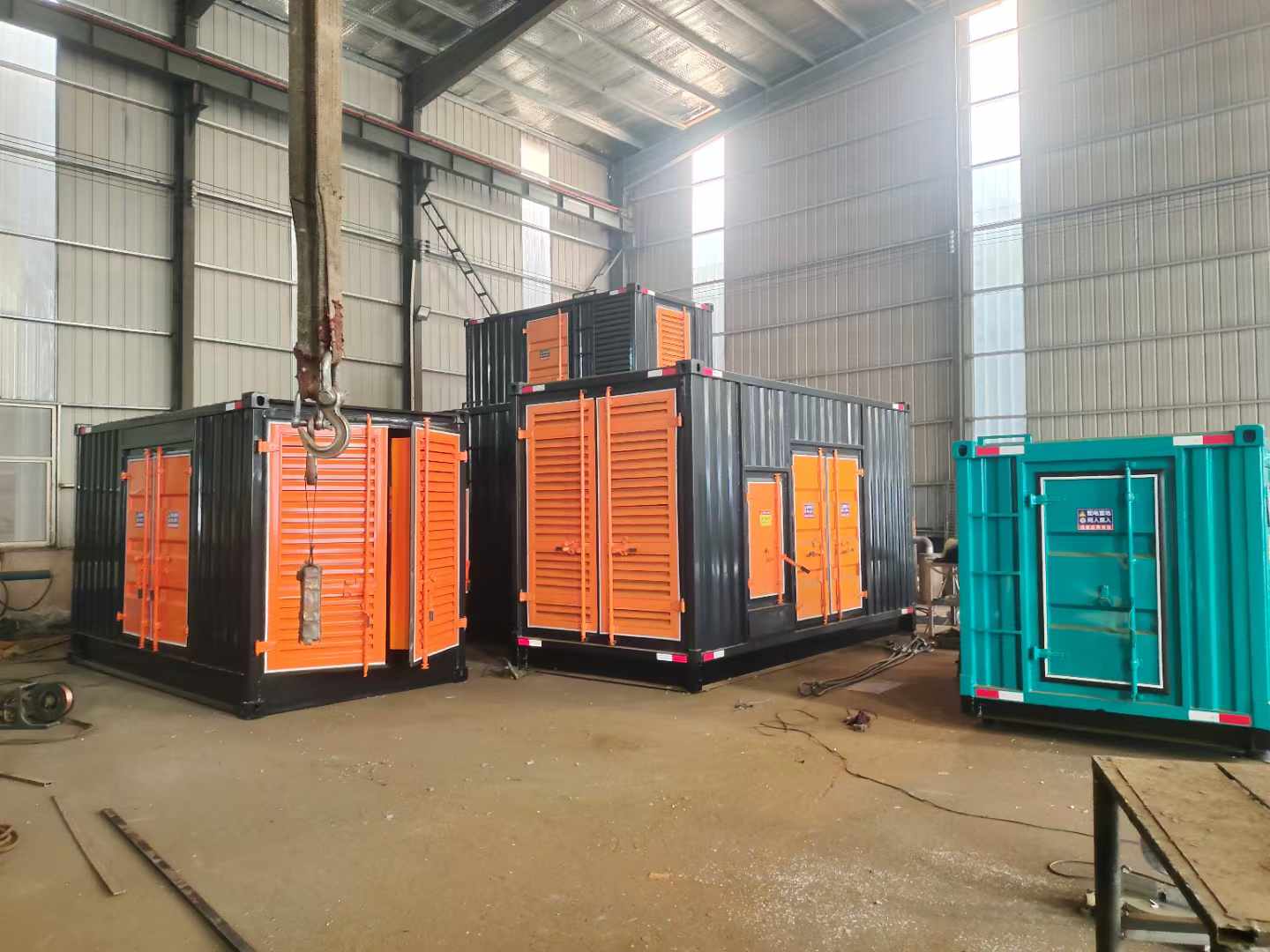 合山500kw柴油发电机组可以带动多少功率设备?